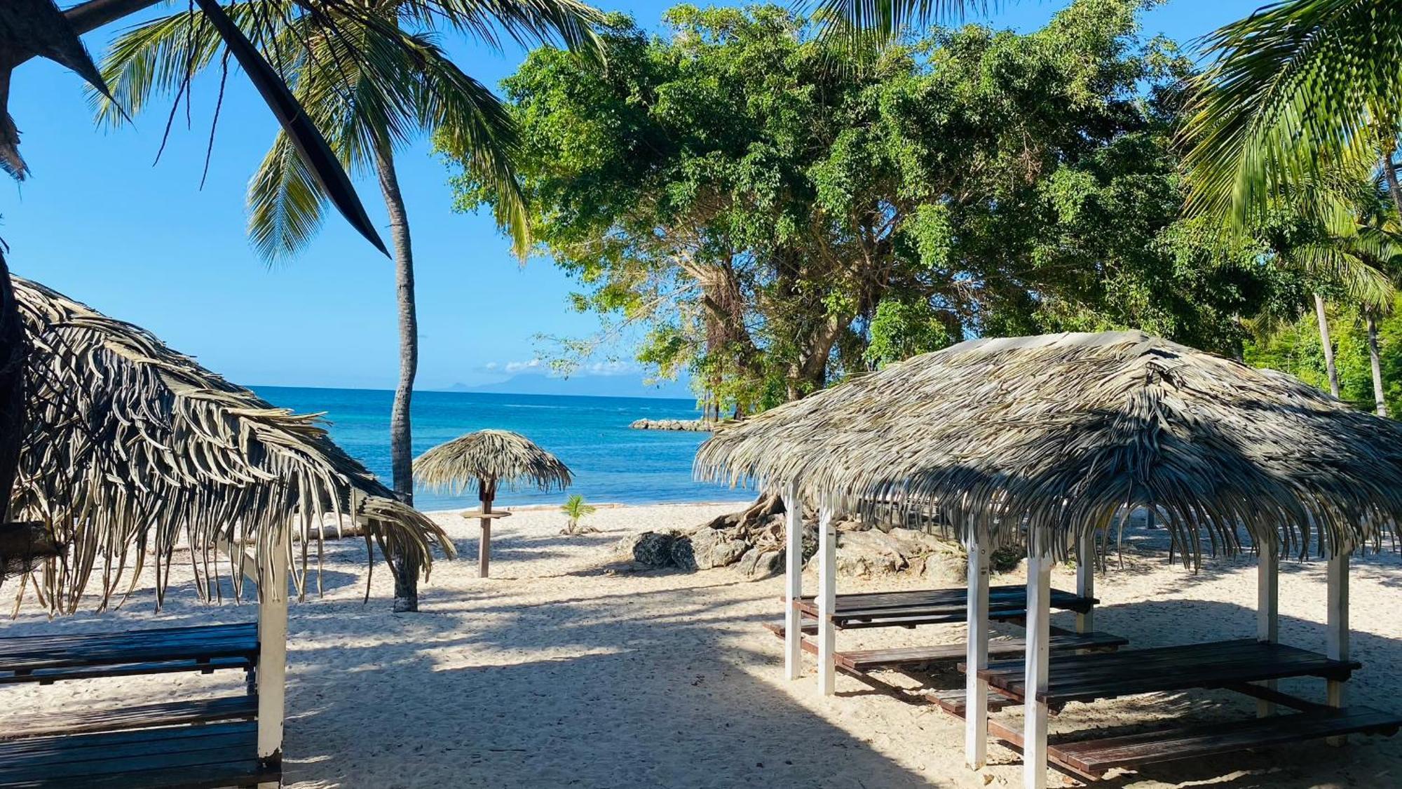 Brin D'Ile Anse Des Rochers Vue Mer A 50 M De La Plage Et Piscine Saint-Francois (Grande-Terre) Exterior foto