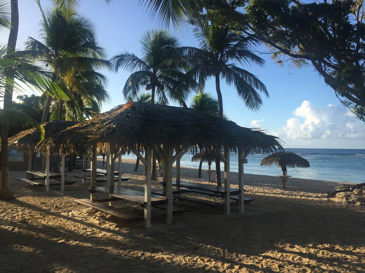 Brin D'Ile Anse Des Rochers Vue Mer A 50 M De La Plage Et Piscine Saint-Francois (Grande-Terre) Exterior foto