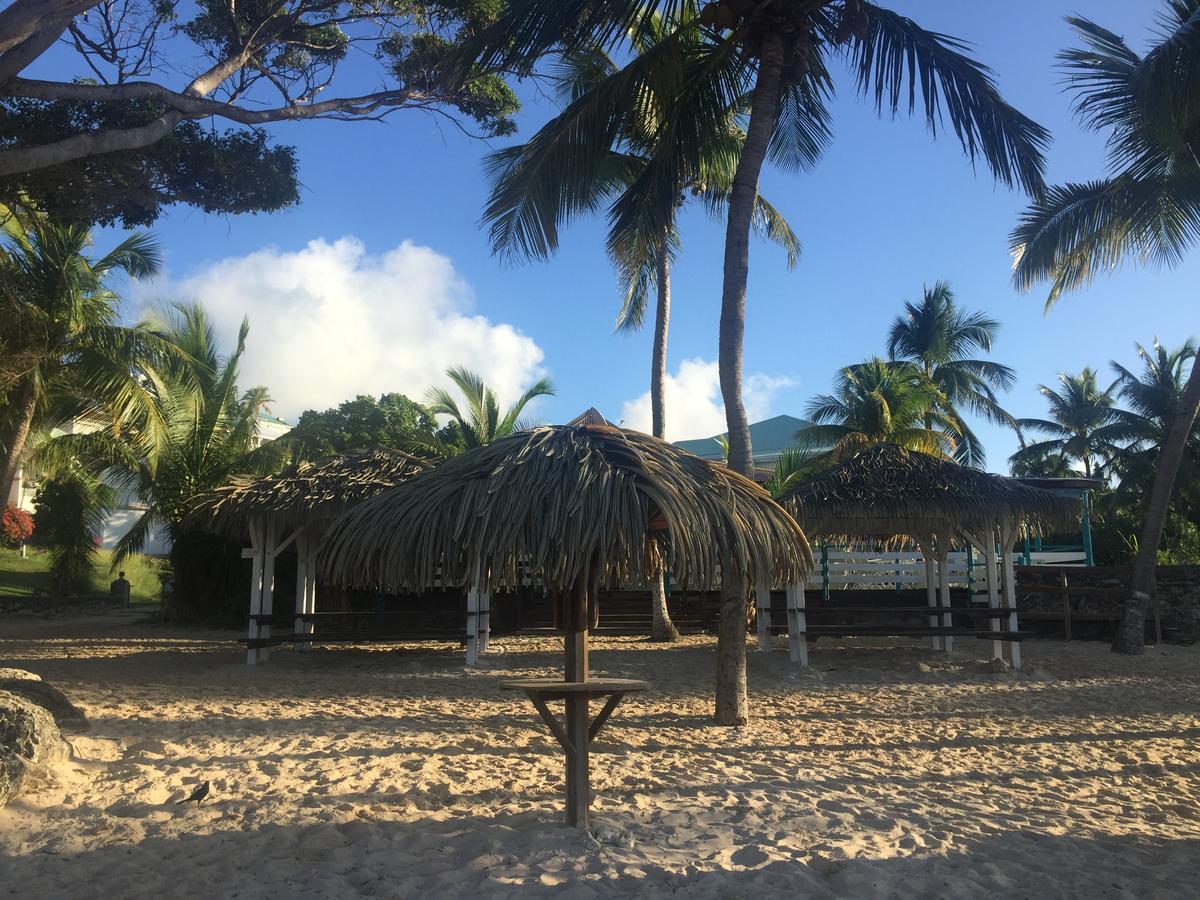 Brin D'Ile Anse Des Rochers Vue Mer A 50 M De La Plage Et Piscine Saint-Francois (Grande-Terre) Exterior foto